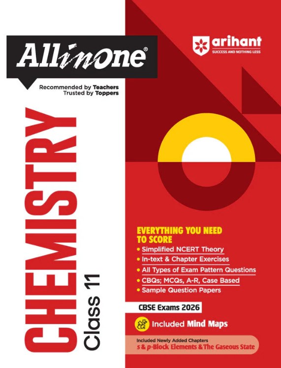 CBSE All in One Chemistry Class 11 Exam 2025-26 